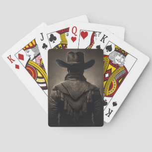 Cartas de juego clásicas de Cowboy