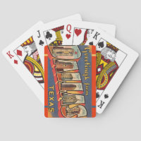 Cartas de Juego Clásicas de Dallas Texas