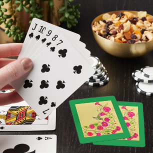 Cartas de juego clásicas de Hummingbird