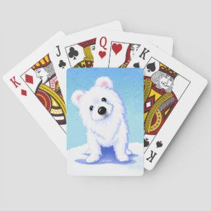 Cartas de juego clásicas de la cúpula del oso pola