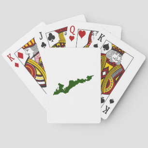 Cartas de juego clásicas de la Isla de los Pescado