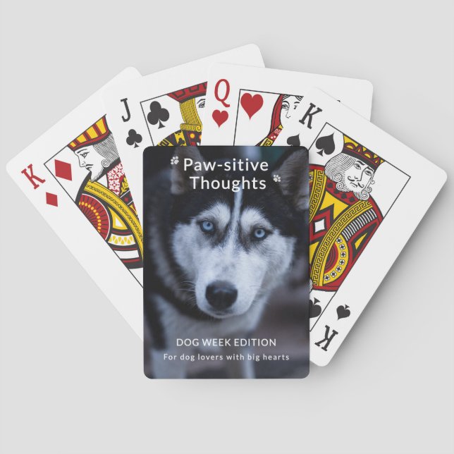 Cartas de juego clásicas de la Semana del Perro pe (Reverso)