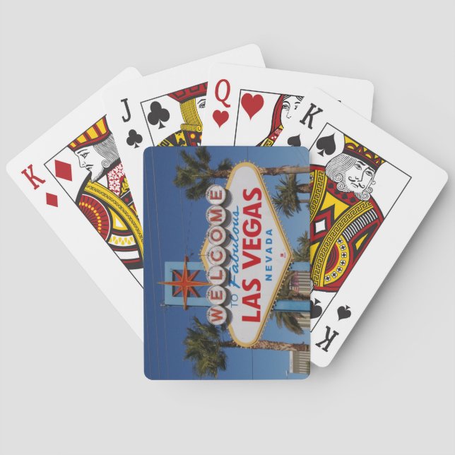 Cartas de juego clásicas de Las Vegas (Reverso)