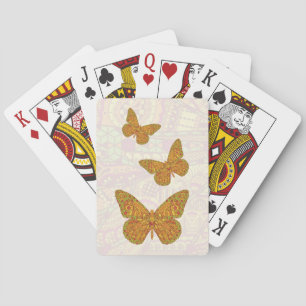 Cartas de juego clásicas de monarca indio