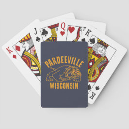 Cartas de juego clásicas de Pardeeville