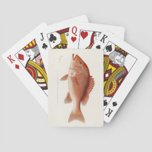 Cartas de Juego Clásicas de Pargo Rojo