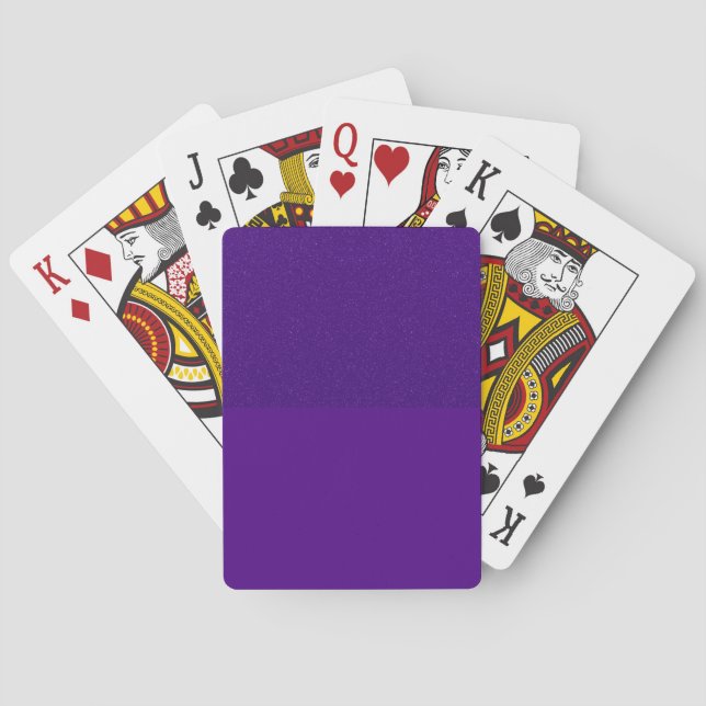 Cartas de juego clásicas de Personalizado de color (Reverso)