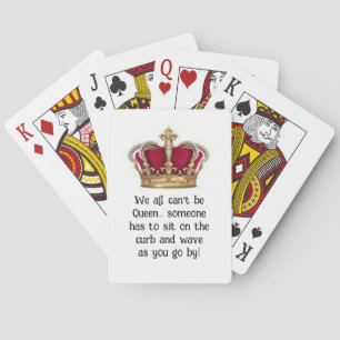 Cartas de juego clásicas de Queen