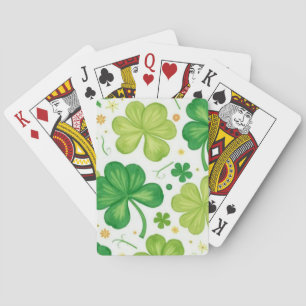 Cartas de Juego Clásicas de Trébol de la Suerte