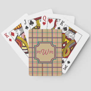 Cartas de juego clásicas de verano reproducidas