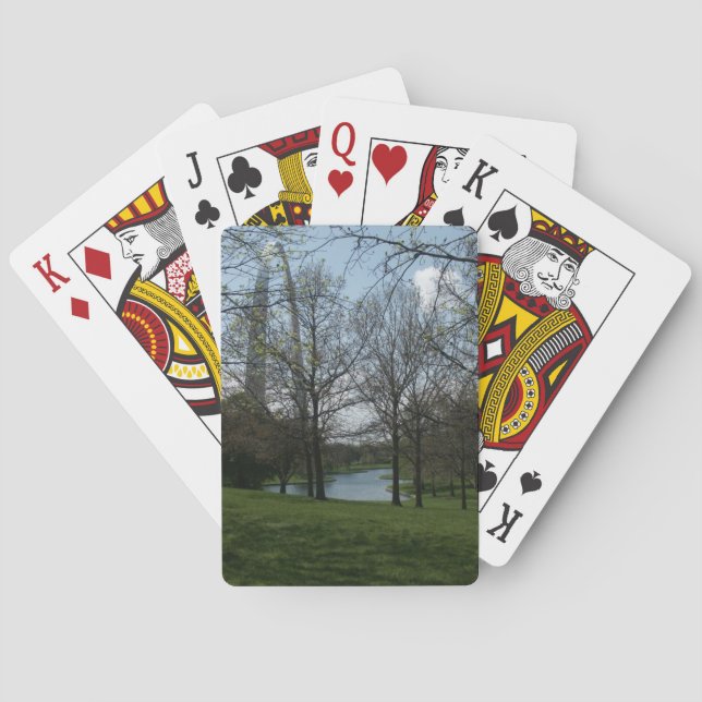 Cartas de juego clásicas del Arco de St. Louis (Reverso)