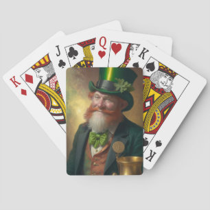 Cartas de juego clásicas del Día de San Patricio