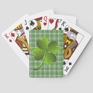 Cartas de juego clásicas del Día de San Patricio