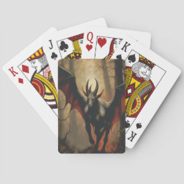 Cartas de juego clásicas del diablo de Jersey