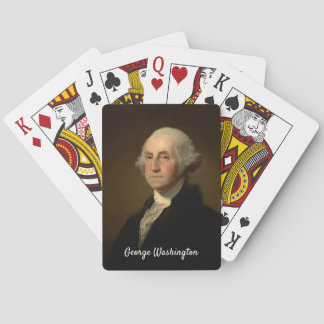 Cartas de juego clásicas del presidente George Was