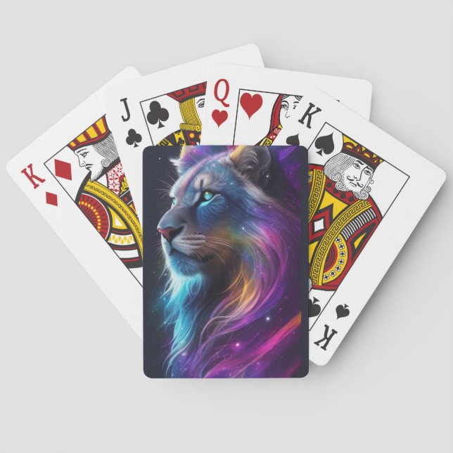 Cartas de juego clásicas - Elegante diseño sin tie (Reverso)