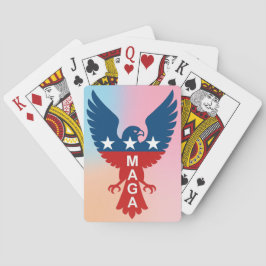 Cartas de juego clásicas MAGA Eagle
