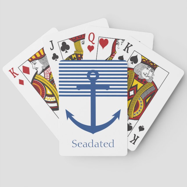 Cartas de juego clásicas para bicicletas de Anclaj (Reverso)