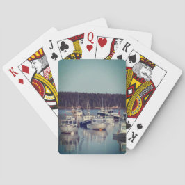 Cartas de juego clásicas para lanchas de langosta
