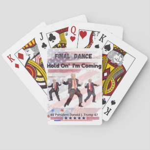 Cartas de juego clásicas para las elecciones de Tr