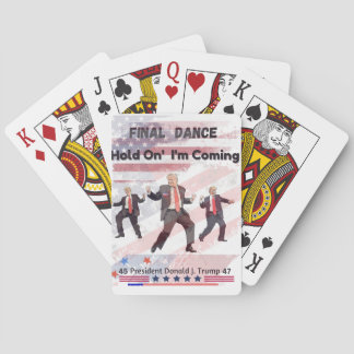 Cartas de juego clásicas para las elecciones de Tr