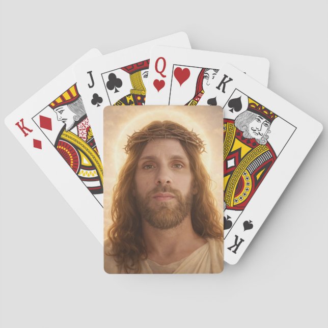 Cartas de juego clásicas personalizadas con retrat (Reverso)