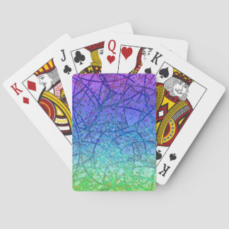 Cartas de juego clásicas Resumen de arte de Grunge