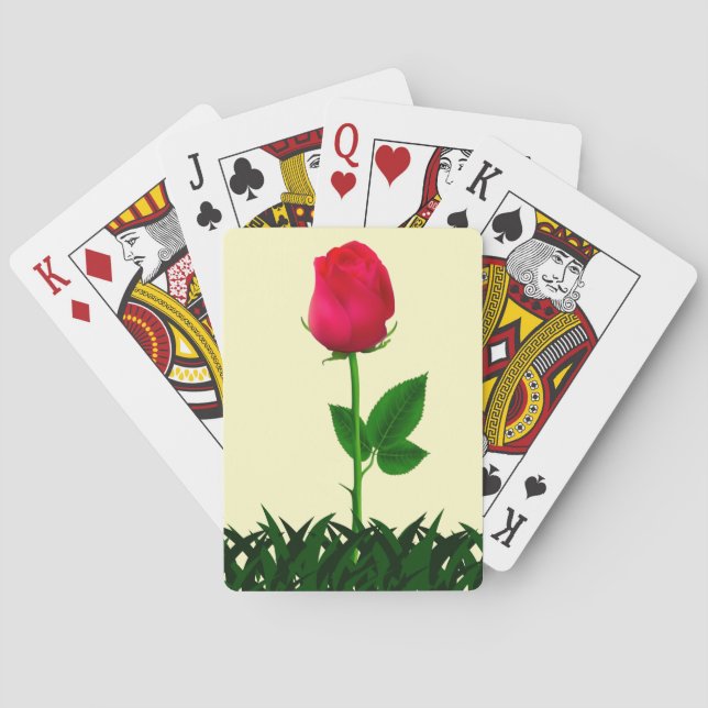 Cartas de Juego Clásicas Rosa (Reverso)