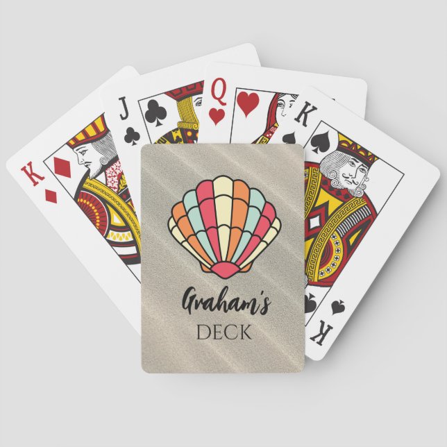 Cartas de juego clásicas sobre el tema de las conc (Reverso)