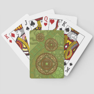 Cartas de juego clásicas Virgo Mandala