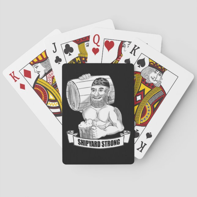 Cartas de juego 'Classic Shipyard' de Pete (Reverso)