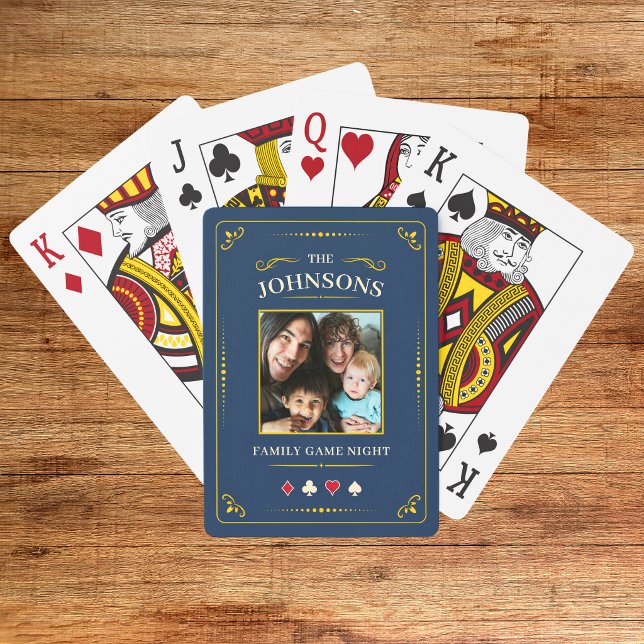 Cartas de Juego con Foto Familiar Personalizadas (Subido por el creador)