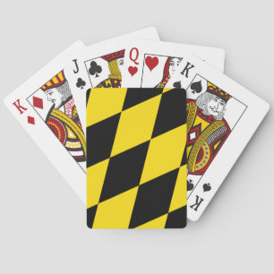 Cartas de juego con la bandera de Múnich