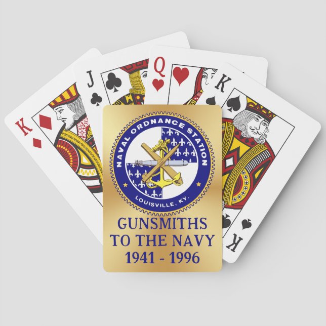 Cartas de juego con logo de NOSL (Reverso)