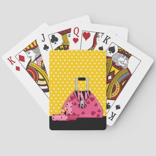 Cartas de juego cosas de chicas (Reverso)