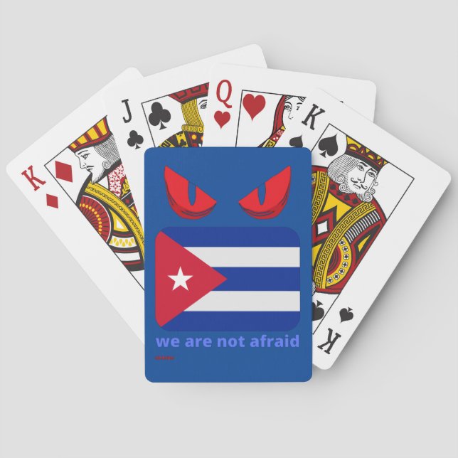 cartas de juego "CUBA" (Reverso)