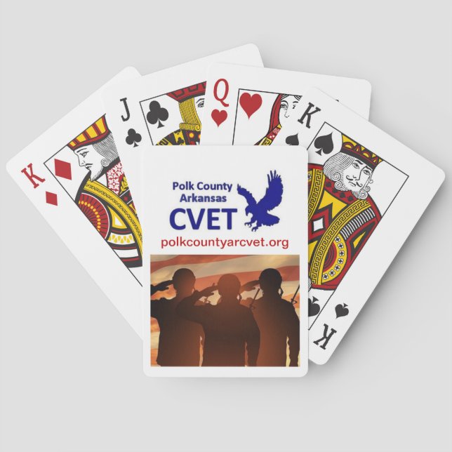 Cartas de juego CVET (Reverso)