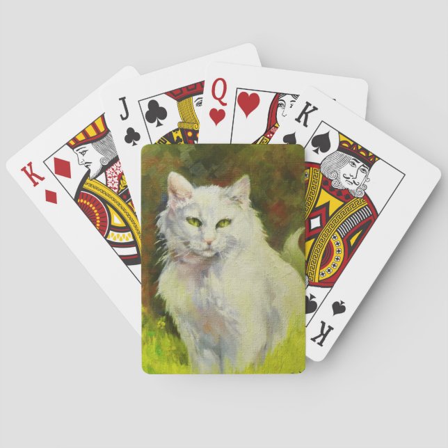 Cartas de juego "Dama" (Reverso)