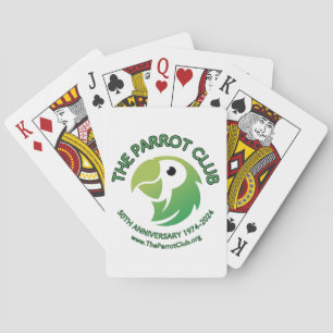 Cartas de juego de 50 años del Parrot Club