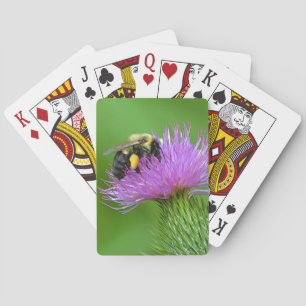 Cartas de juego de abejas y silbidos