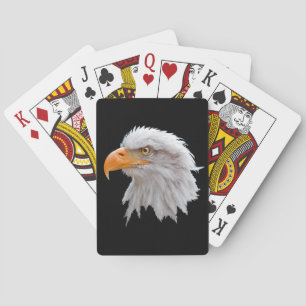 Cartas de juego de Águila Baldosa de Alaska