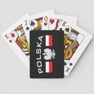 Cartas de juego de águila de Polska