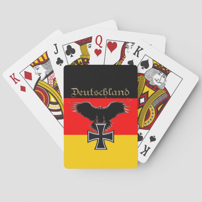 Cartas de juego de águilas alemanas (Reverso)