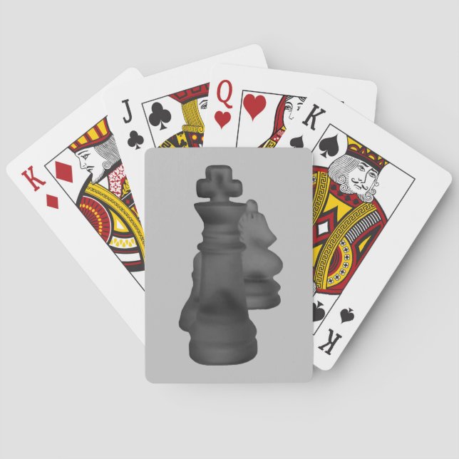 Cartas de juego de ajedrez (Reverso)