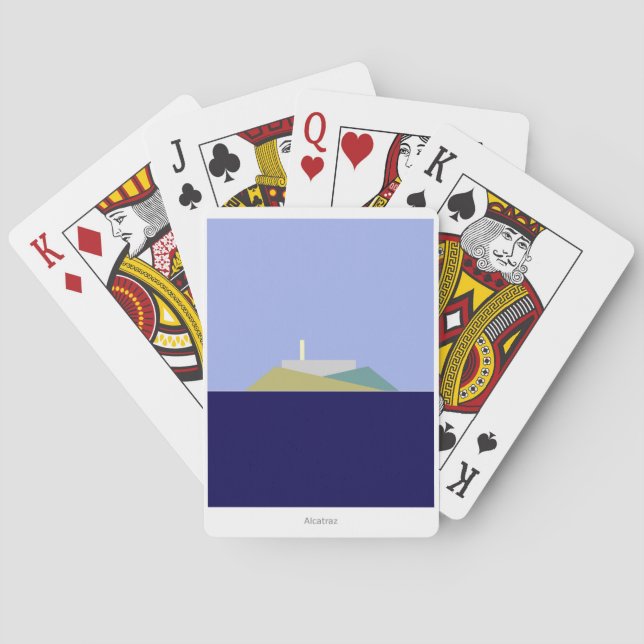 Cartas de juego de Alcatraz (Reverso)