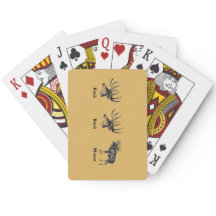 Cartas de juego de alces buck buck