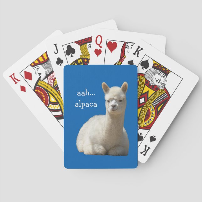 Cartas de juego de Alpaca (Reverso)