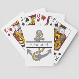 Cartas de Juego de Ancla Náutica