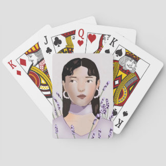 Cartas de juego de anime de Lavender