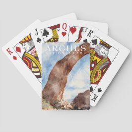Cartas de juego de arcos, baraja de cartas del Par